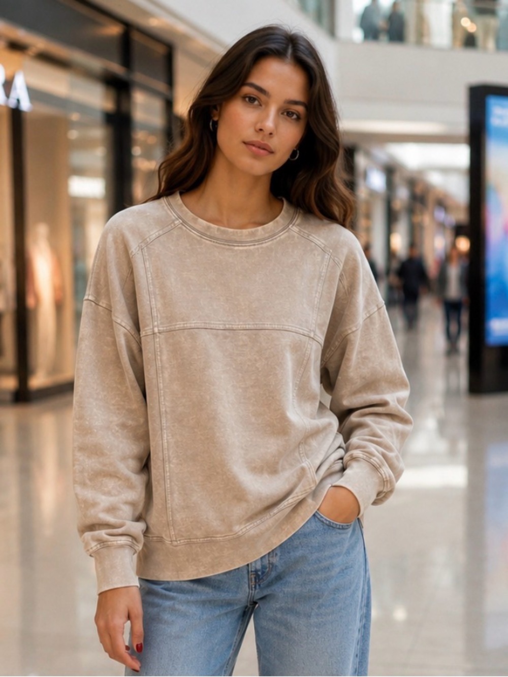 #277 COTTON ZENANA TERRY SWEATSHIRT